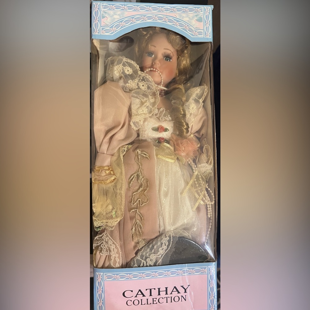 Cathay collection porcelain doll